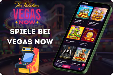 Vegas Now Spieleauswahl